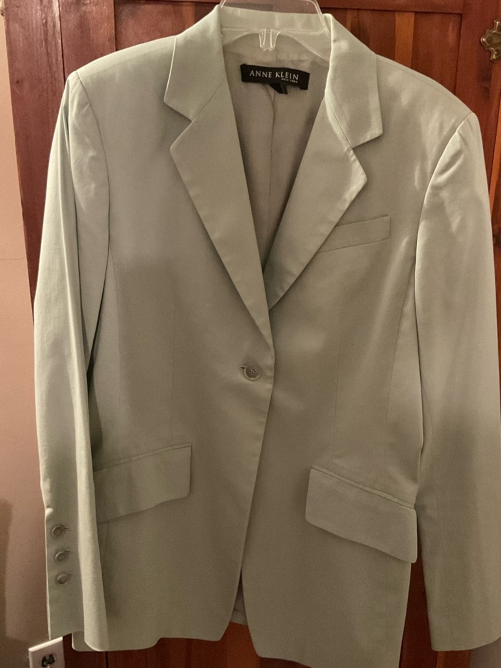 Anne Klein Sage Green Blazer